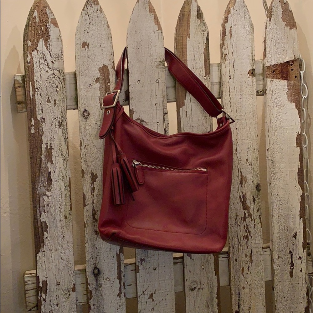 Leather Coach Purse